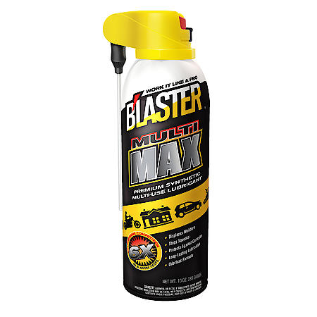 Multi-Max Lubricant; Long-Lasting Synthetic Lubrication and Protection, 10 oz.