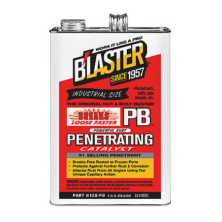 The Originial PB B'laster Penetrant with B'laster ProStraw and Control Flow Technology, 1 Gallon