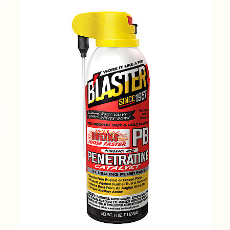 The Originial PB B'laster Penetrant with B'laster ProStraw and Control Flow Technology, 11 oz.