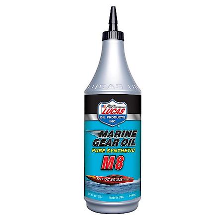 Marine Synthetic 75W-90 M8 Transmission & Differential Gear Oil: Corrosion Protection, 1 Quart