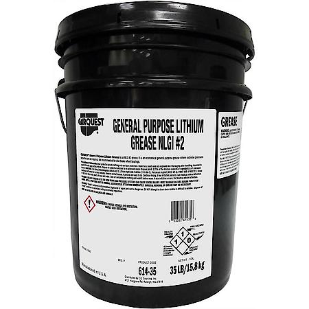 General Purpose Lithium Grease, 35 lb.