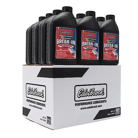 High Performance Break-In Oil, SAE 30, Case, 12 Quarts