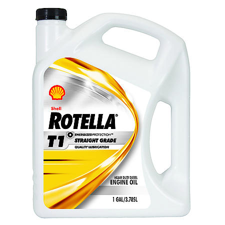 Rotella« T1 30 Straight Grade Conventional Heavy Duty Diesel Engine Oil, 1 Gallon