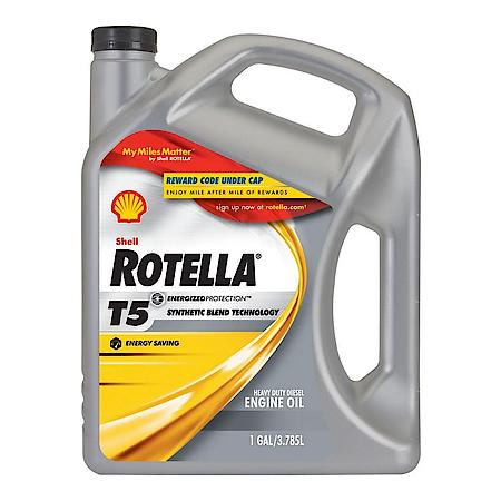 Rotella« T5 10W-30 Synthetic Blend Heavy Duty Diesel Engine Oil, 1 Gallon