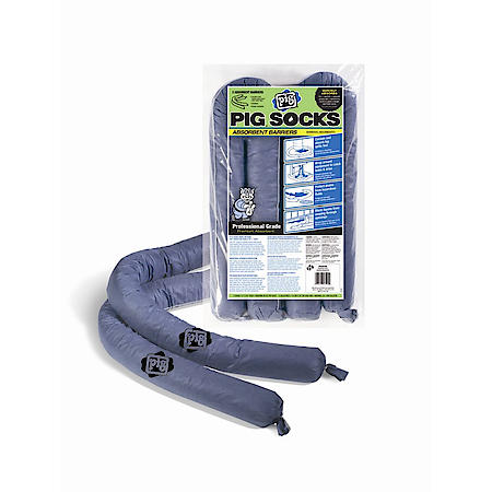 Universal Absorbent Sock, 3"x42", 2/package