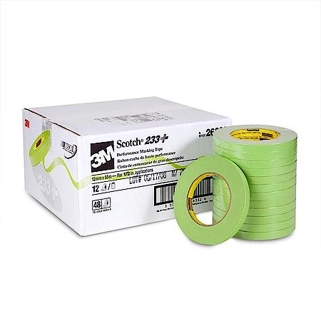 Performance Masking Tape 233 plus, 26332, 12 mm x 55 m (sold by each)