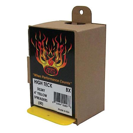 4" Yellow Spreaders / Hanging Dispenser Box (sold by each)