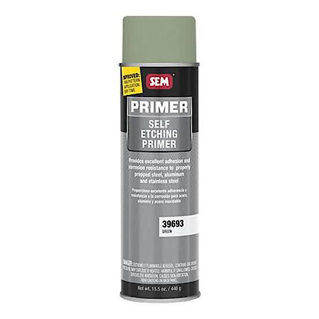 Self Etching Primer, GREEN - Excellent adhesion to steel, aluminum & stainless steel - Easy to sand