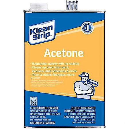 Acetone, 1 Gallon-Klean-Strip Acetone Is A Strong, Fast-Acting Solvent