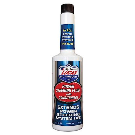 Power Steering Fluid: Smooths & Quiets, Adds Lubricity To Stop Wear & Improve Performance, 16 oz.