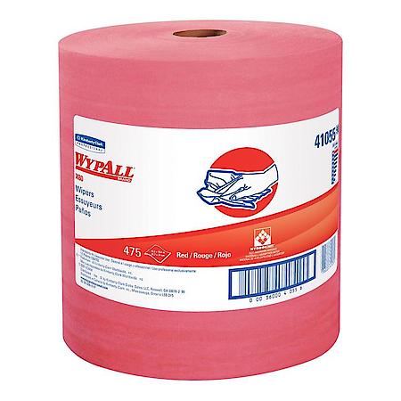 X80 Reusable Wiper Towels: 12.5" x 13.4" Sheets, 475 Sheets a Roll, 1 Pack