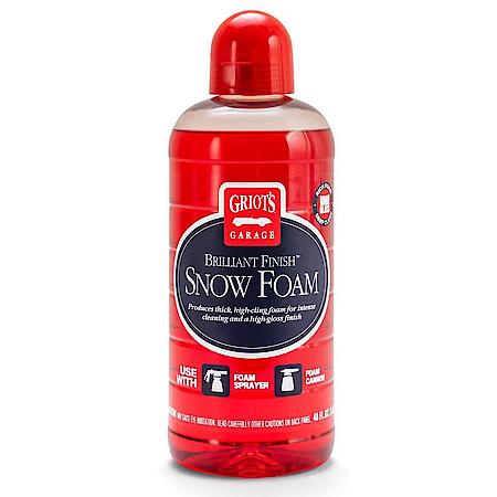 Brilliant Finish Snow Foam: Produce Thick Clinging Foam for Enhanced Cleaning, 48 OZ