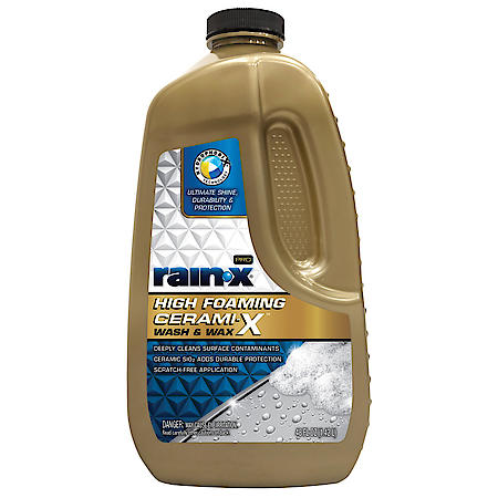 High Foaming Car Wash & Wax with Ceramic Si02 Protection, 48 oz.