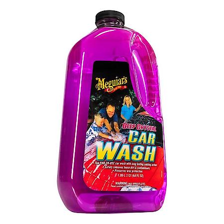 Deep Crystal Car Wash: Gentle, Wax-Preserving Clean, 64 oz.