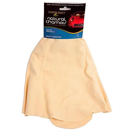 Genuine Leather Chamois for Spot-Free Car Drying