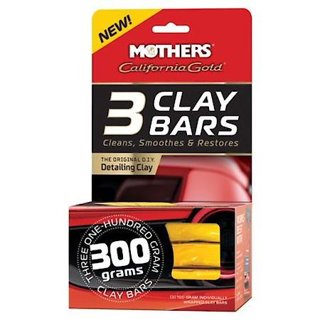 California Gold Clay Bar Kit: Includes 3 100G Clay Bars, The Original DIY Detailing Clay