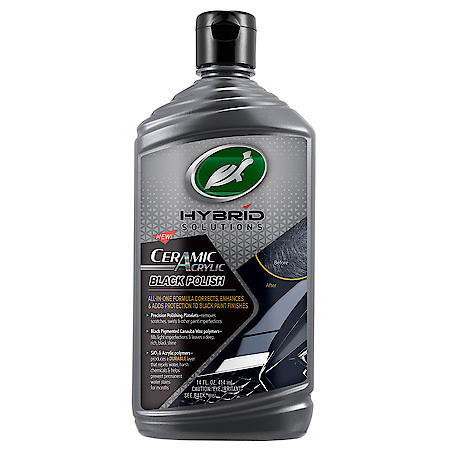 Ceramic Acrylic Black Polish : Corrects Enhances & Adds Protection To Black Paint Finishes, 14 OZ