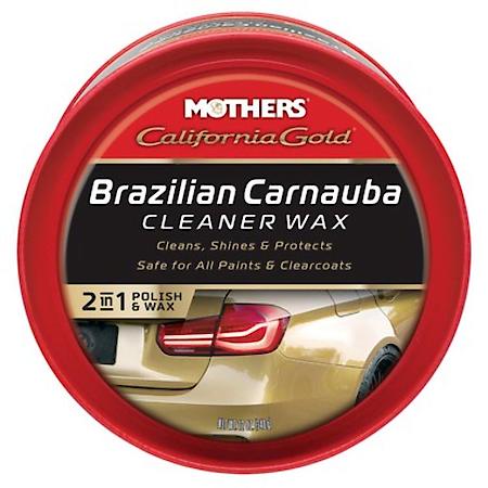 Brazilian Carnauba Wax Paste: Cleans And Protects In One Application, 12 oz.