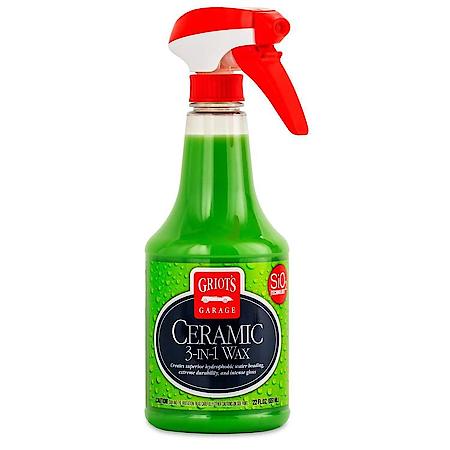 Ceramic 3-In-1 Wax: Superior Water Beading, Extreme Durability & Intense Gloss, 22 OZ