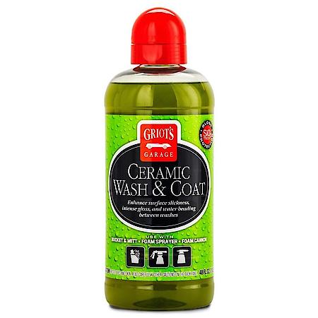 Ceramic Wash & Coat Car Wash: Enhance Gloss and Water Beading, 48 Oz