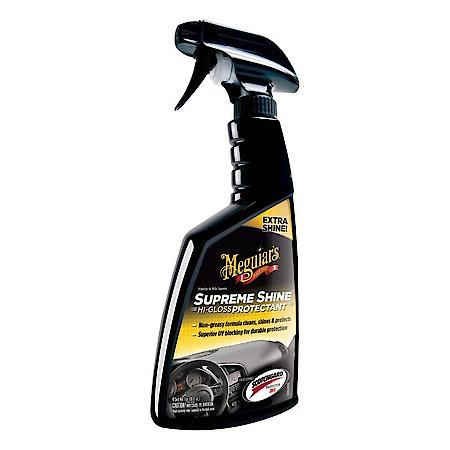 Hi-Gloss Protectant for Vinyl, Rubber & Plastic with UV Blocking, 16 oz
