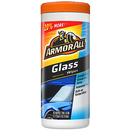 Streak-Free Glass Wipes: Ammonia-Free & Safe for Auto Glass