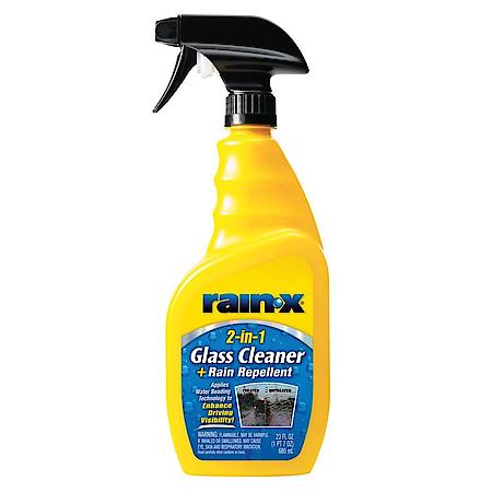 2-In-1 Glass Cleaner Plus Rain Repellent: Streak-Free Shine, 23 oz.