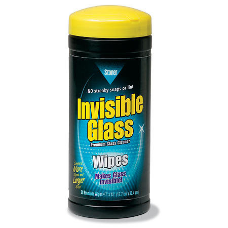 Premium Glass Cleaner Wipes: Streak-Free and Crystal-Clear Results, 28ct