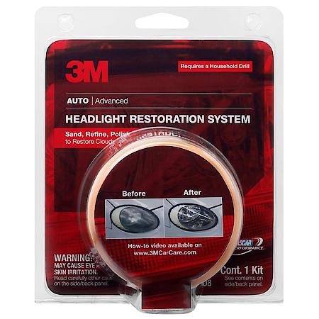 Headlight Lens Restoration System:Improve Appearance