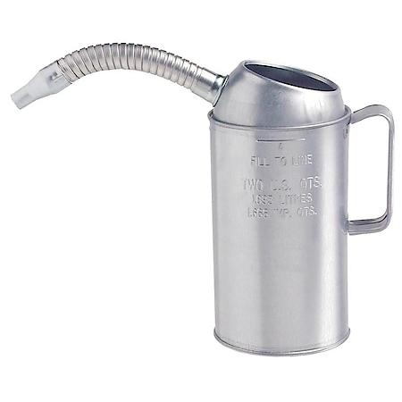Measure Liquid 4 Qt. Galv Steel Flexible Spout