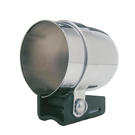 Gauge Mount; 2 1/16"; Pedestal With Chrome Cup