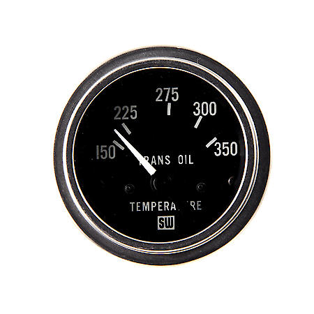 2-1/16" Deluxe Trans Oil Temperature Gauge, Electrical, 150-350°F