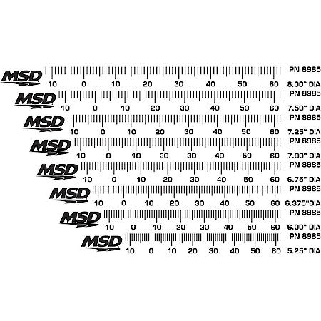 Timing Tapes for Harmonic Balancers