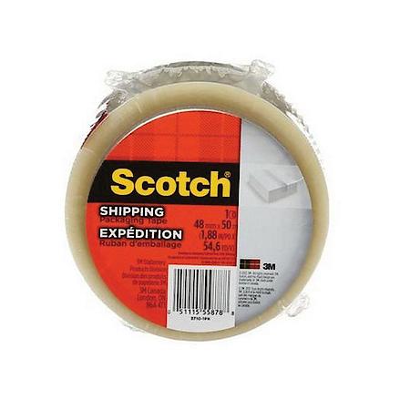 Shipping Packaging Tape 3710-6, 1.88 in x 54.6 yd