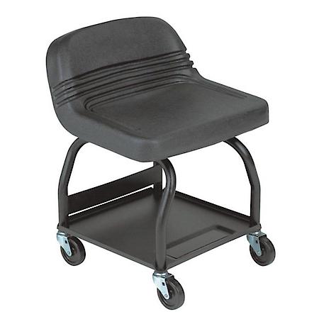 Large Padded Mechanic's Seat - Black