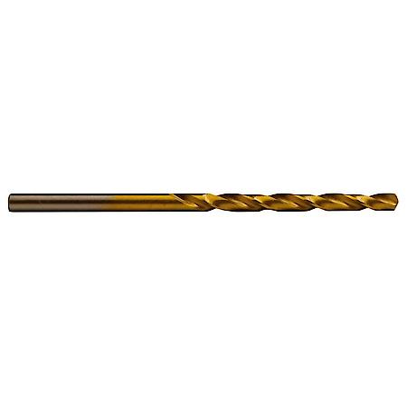Titanium Drill Bit, 1/8", Overall Length 2-3/4", 2 Pack