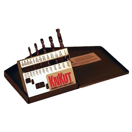 5 Piece Fractional Jobber Length Left Hand Drill Bit Set