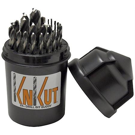 29 PIece Drill Bit Buddy 1/16"-1/2" by 64th with 3/8" Shank