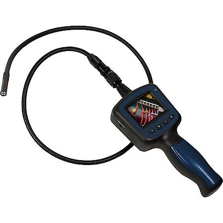 Waterproof Inspection Camera with 2.4" Color Monitor & Flexible Probe