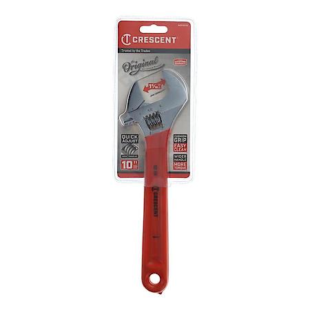 ADJ WRENCH,10", GRIP
