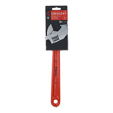 ADJ WRENCH,12", GRIP