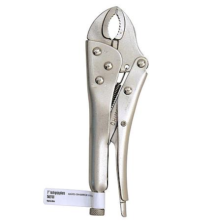 7 Inch Locking Pliers with Round Mouth for Strong Grip