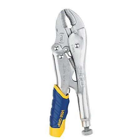7WR Fast Release Curved Jaw Locking Pliers with Wire Cutter