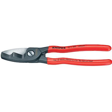 8" Battery Cable Shears with Twin Cutting Edge