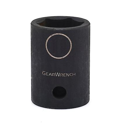 1/2 in. Drive 6 Point Impact Socket, 28 mm