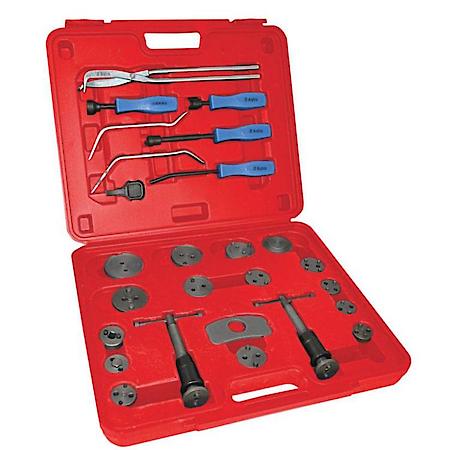 18 Pc. Brake Caliper Wind Back Tool & 8 Pc. Pro Brake
