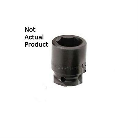 11/16" 3/4" Drive 6 Point Standard Impact socket
