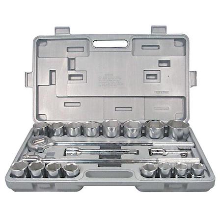 21 Piece 3/4" Square Drive Socket Set