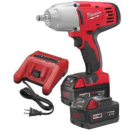 M18 Cordless 1/2" Drive High Torque Impact Wrench with Friction RIng Kit