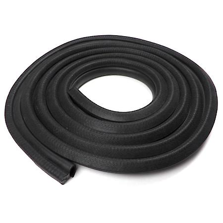 Side Bulb Weatherstrip (Steel Core) 1" W x 9/16" H x 10' L